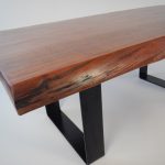 Brazilian Cherry Live Edge Coffee Table